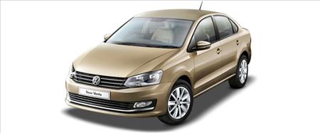 Volkswagen launches new model of sedan Vento