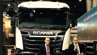 Scania launches bio-fuel powered citywide bus, G 310 Truck at Auto Expo